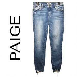 Size 6/28 - PAIGE - Skinny Jeans Stretch Denim EUC